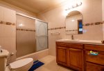 villas de las Palmas San Felipe Baja California beachfront condo - first bedroom full bathroom